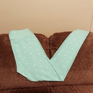 Nwot's Lularoe Polkadot OS Leggings